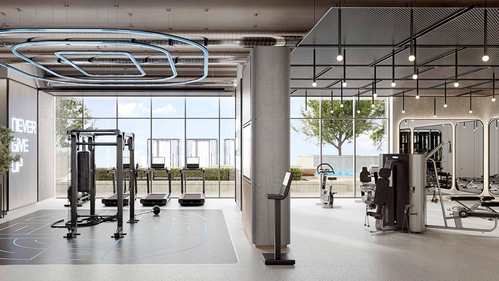 Dubai Ingatlan - The Crestmark - fitness studio