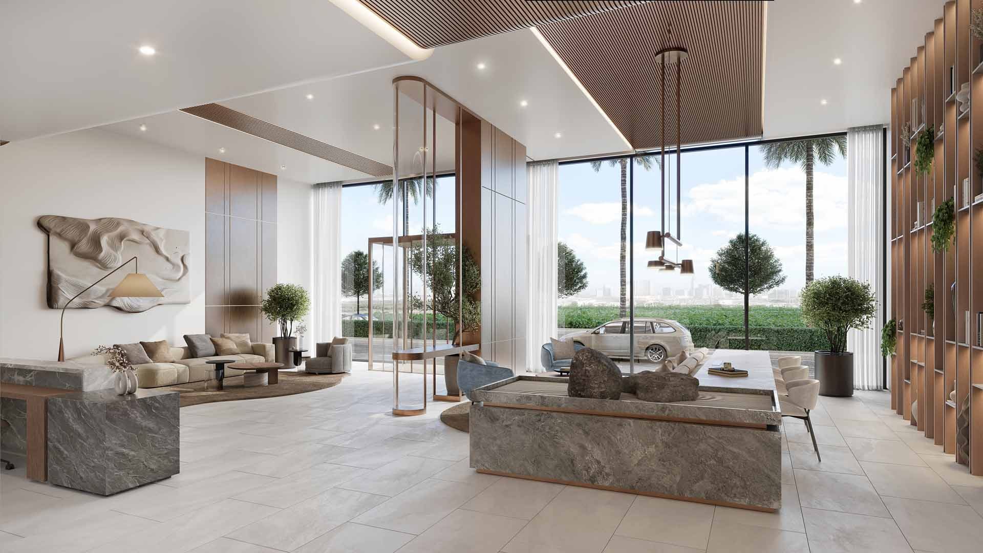 Dubai Ingatlan - The Hillgate - lobby lounge