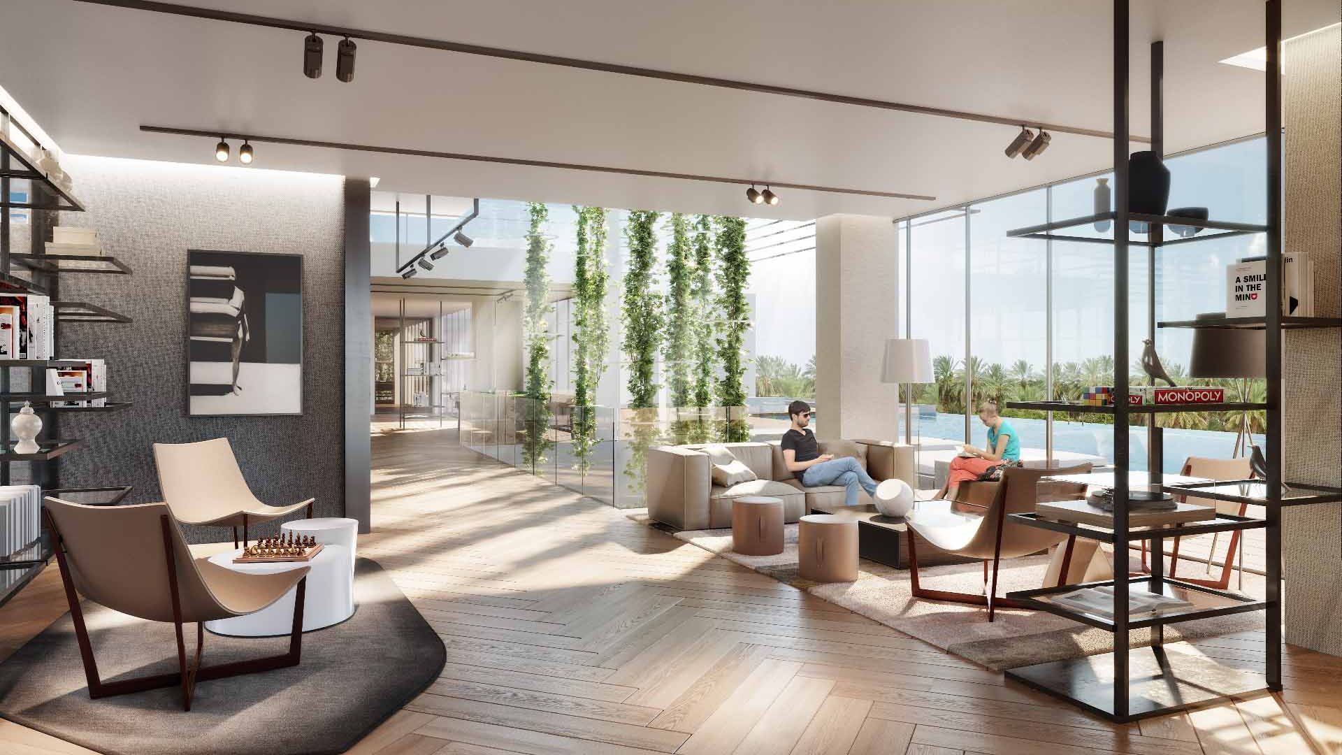 Dubai ingatlan - Wilton Park Residences - Lounge